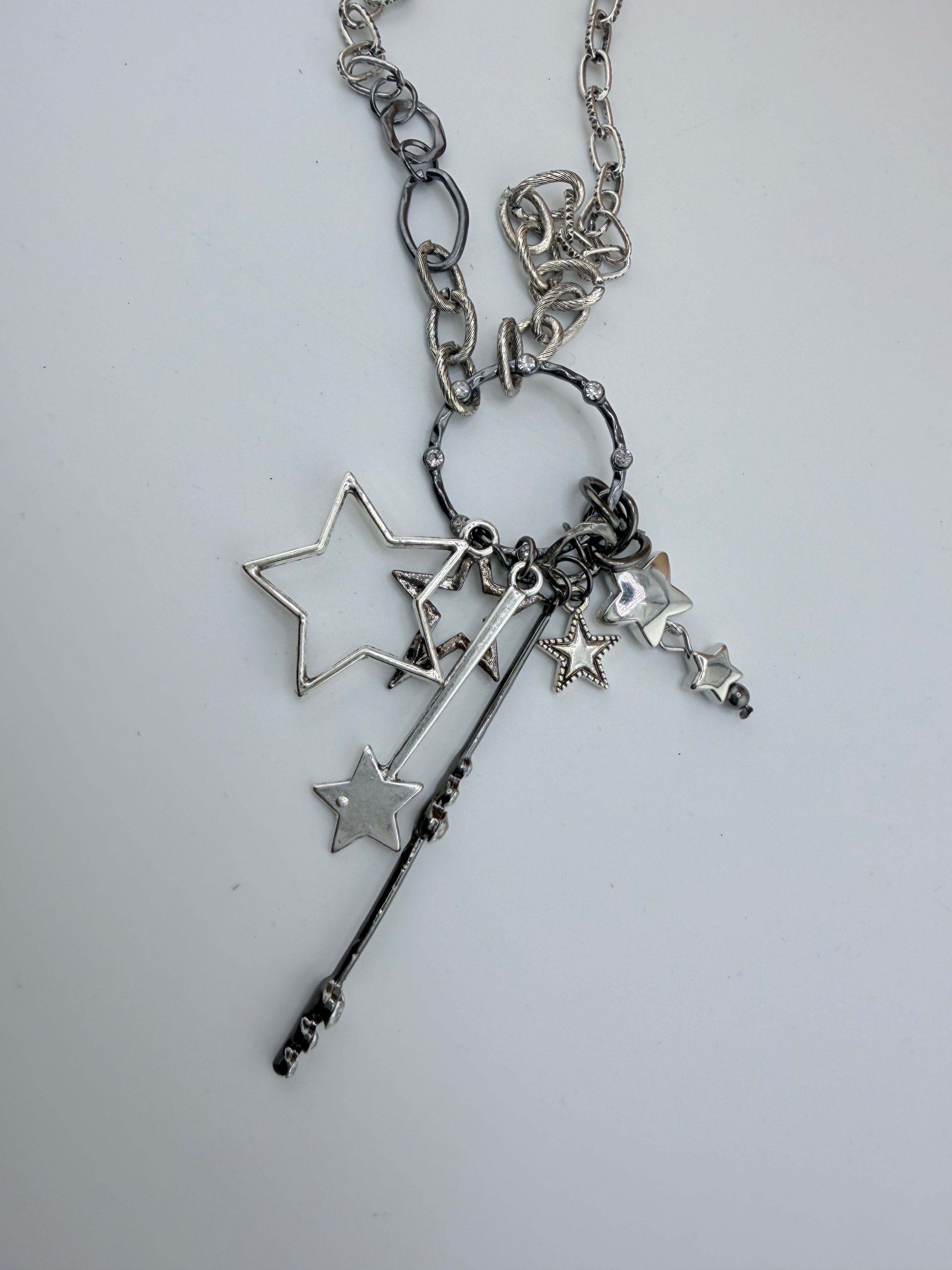 Bling Ring Star Cluster Pendant