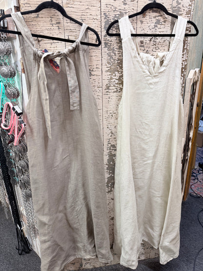 Tie BackDress