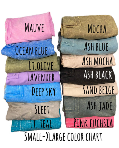 Mineral Washed Crewneck Sweatshirt