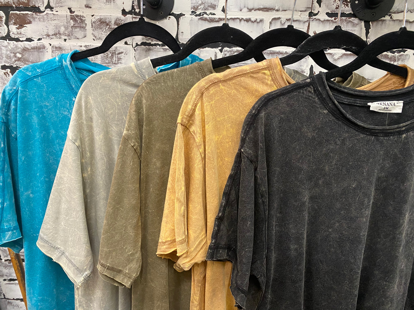 Mineral Washed Oversized Tee