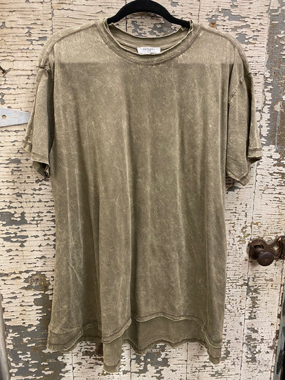 Mineral Washed Oversized Tee