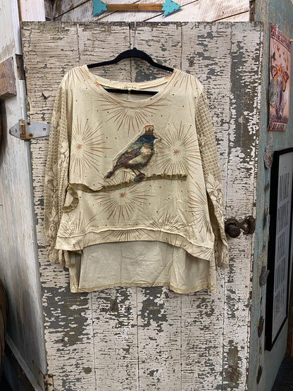 Star Burst Bird Top