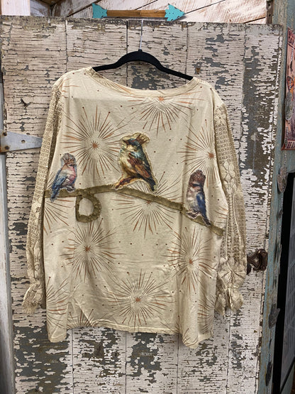 Star Burst Bird Top