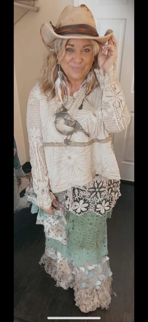 Star Burst Bird Top