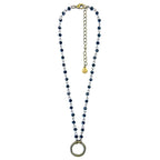 Rosaried & Ring Pendant Necklace FINAL SALE