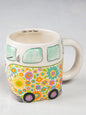 Folk Art Mug - Daisy the Van