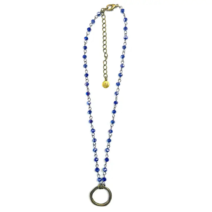 Rosaried & Ring Pendant Necklace FINAL SALE