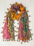 Sayulita Scarf - Bright Patchwork