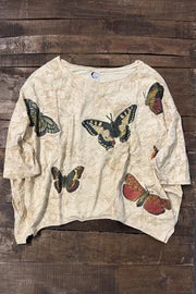 Be Free Top - Flutterby Butterfly