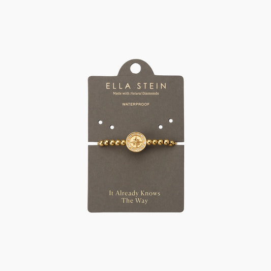 Your Own Path Beaded Bracelet -Gold  FINAL SALE