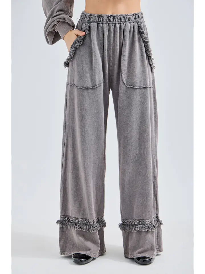 Boho Pants - Fringe and Tassels