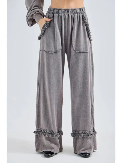 Boho Pants - Fringe and Tassels