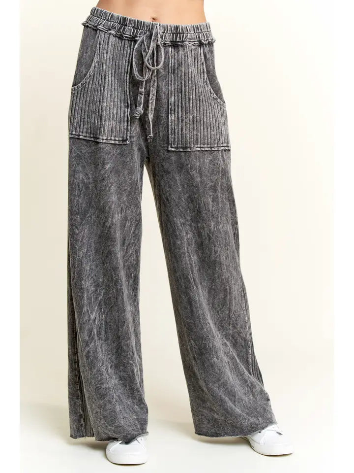 Boho Pants - Side Knit Detail