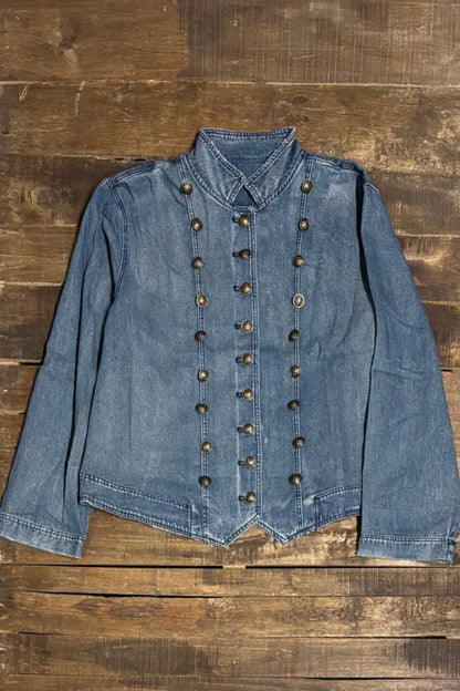 Commanding On Denim Jacket