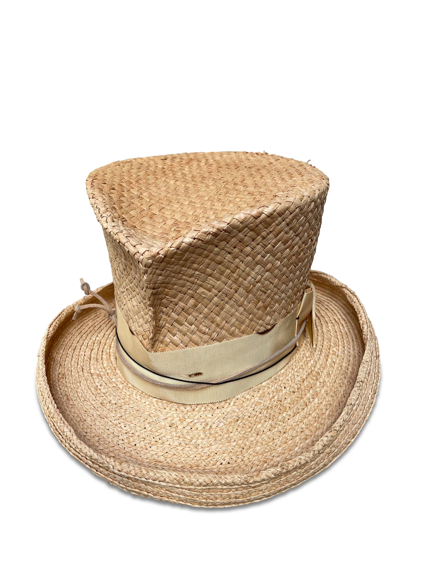 Mixed Media Madhatter - Straw Top Hat
