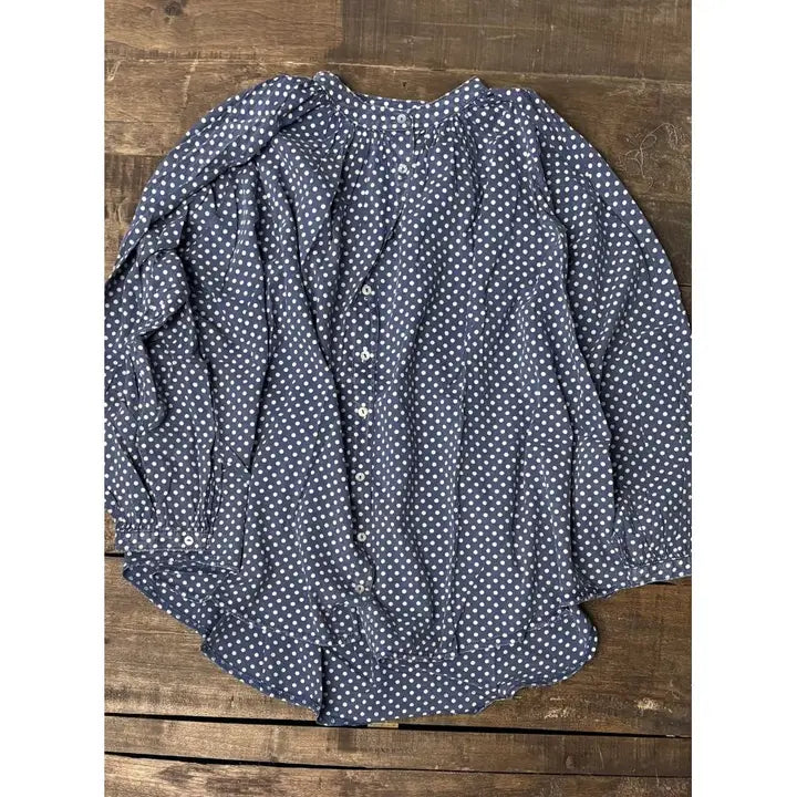 Sweet Nothings Shirt - Navy Dot