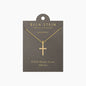 Believe Cross Pendant -Gold FINAL SALE