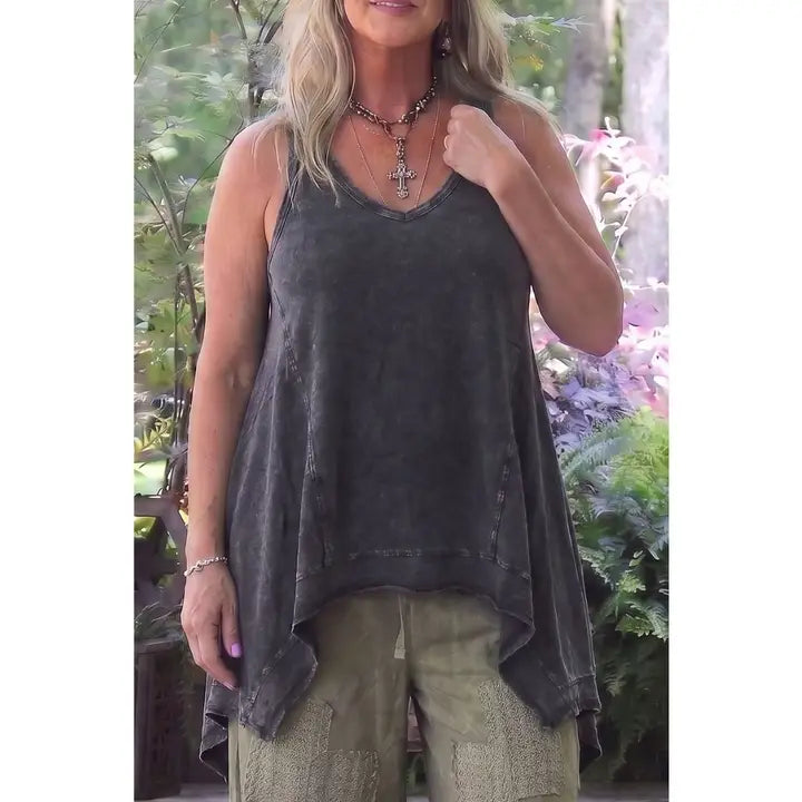 Beyond the Moon Tank - Vintage Black