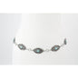 Boho-Chic Turquoise Concho Chain Belt