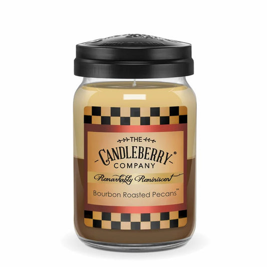 Candleberry - Bourbon Roasted Pecan Large Jar