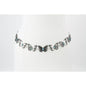 Butterfly Chain Concho Belt Silver