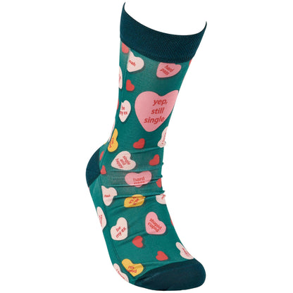 Yep, Still Single Socks