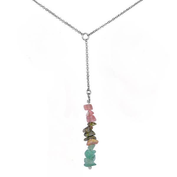 Heart Chakra Necklace Silver