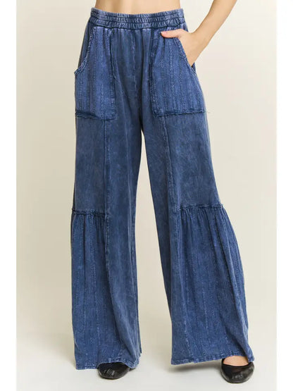 Boho Pants -  Wide Leg Flowy
