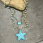 Sparkling Star Turquoise Layered Necklace FINAL SALE