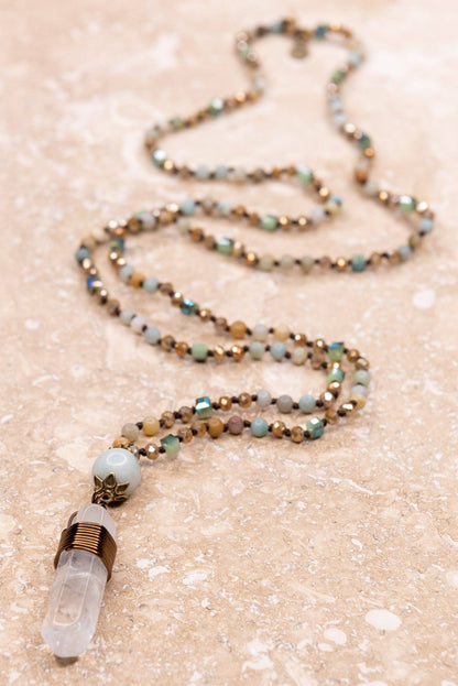 Suri Necklace in Amazonite FINA LSALE