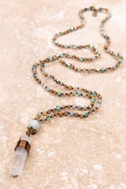 Suri Necklace in Amazonite FINA LSALE