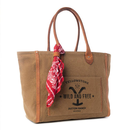 Yellowstone Velorra Weekender Bag with Scarf Variant Combo