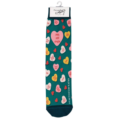 Yep, Still Single Socks