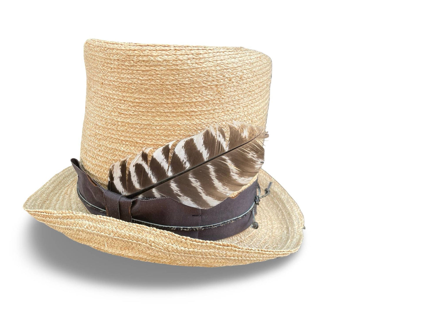 Dandy - Straw Braid Top Hat