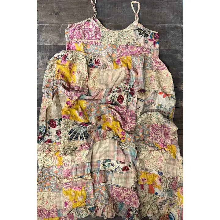 Golden Bloom Dress