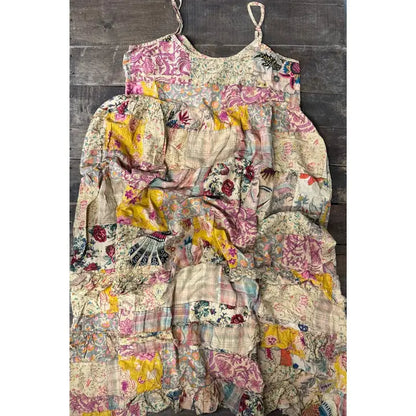 Golden Bloom Dress