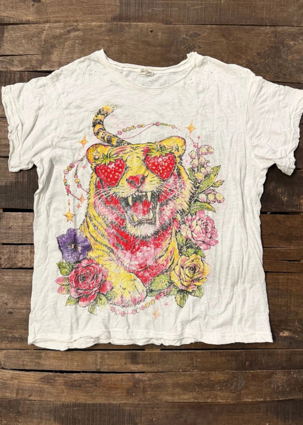Worn and Weathered Tee - Tigers Love