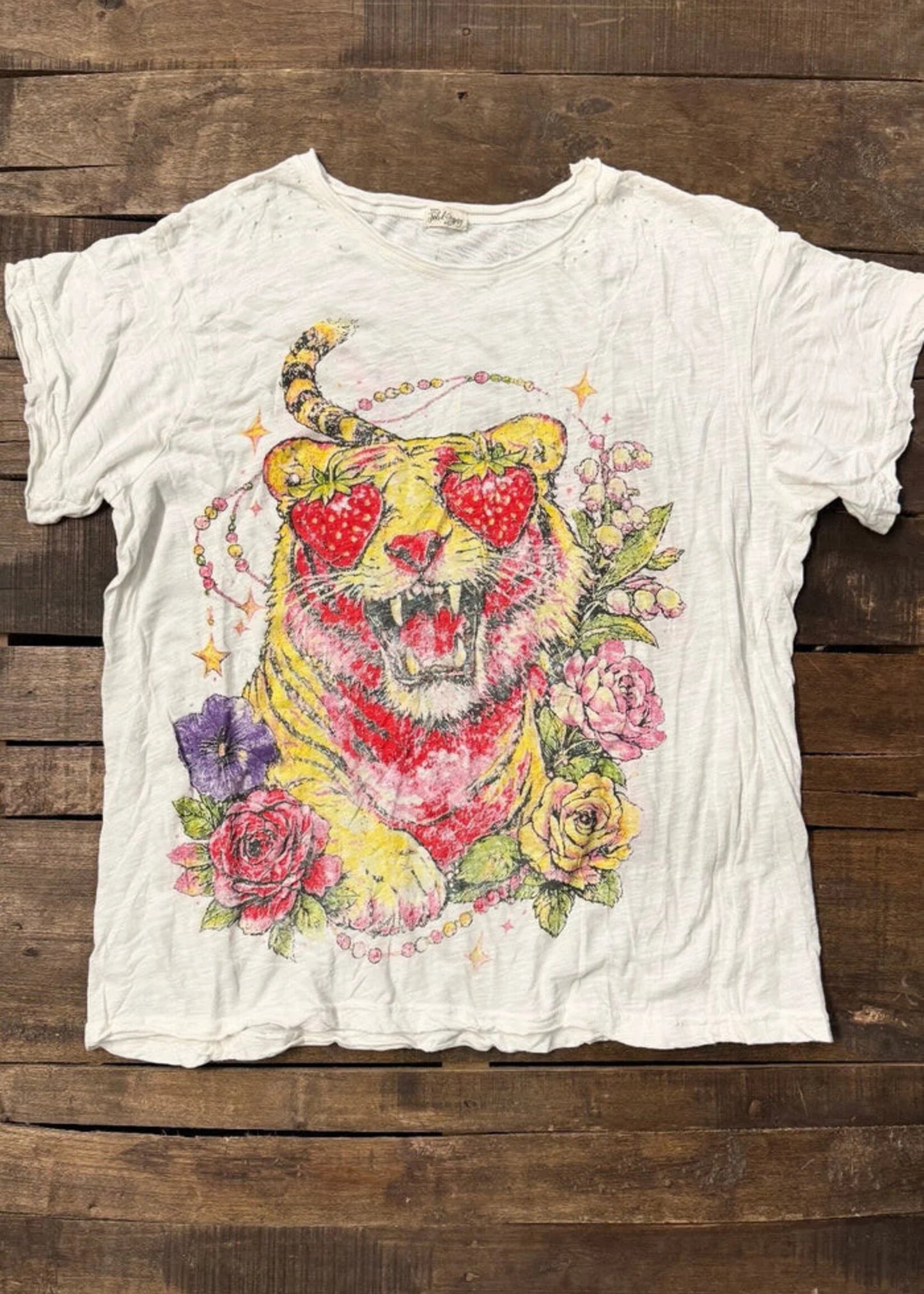 Worn and Weathered Tee - Tigers Love
