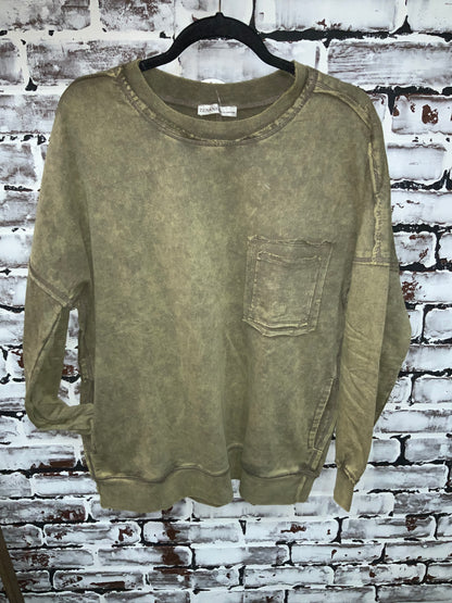 Mineral Washed Crewneck Sweatshirt