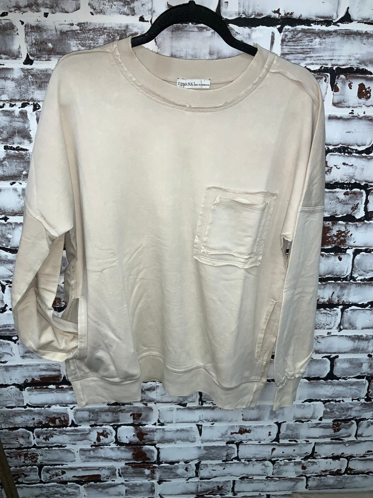 Mineral Washed Crewneck Sweatshirt