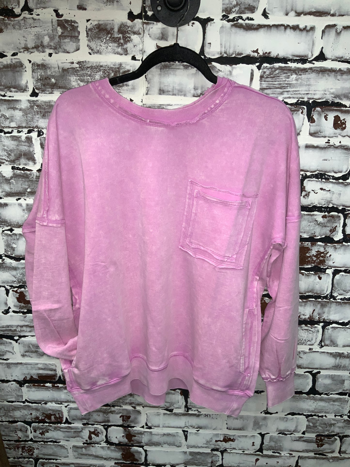 Mineral Washed Crewneck Sweatshirt