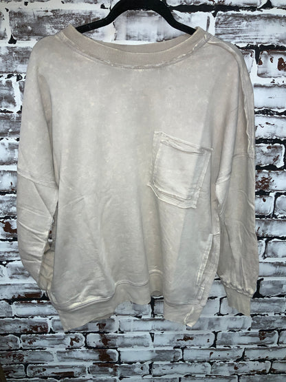 Mineral Washed Crewneck Sweatshirt