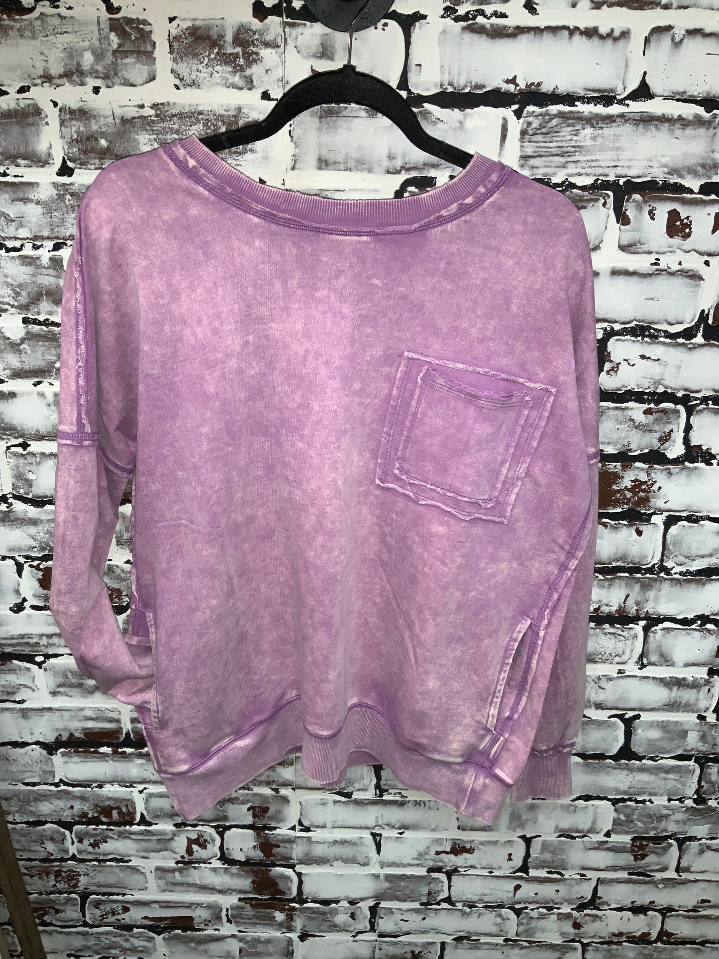 Mineral Washed Crewneck Sweatshirt