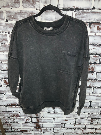 Mineral Washed Crewneck Sweatshirt