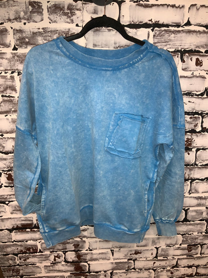 Mineral Washed Crewneck Sweatshirt