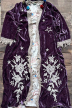 Moonlight Walk Velvet Duster