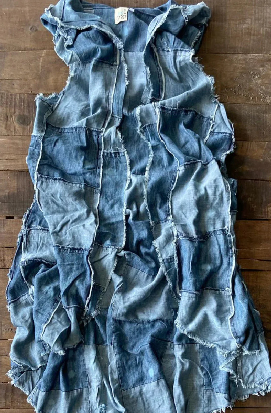 Patchwork Skies Hooded Duster