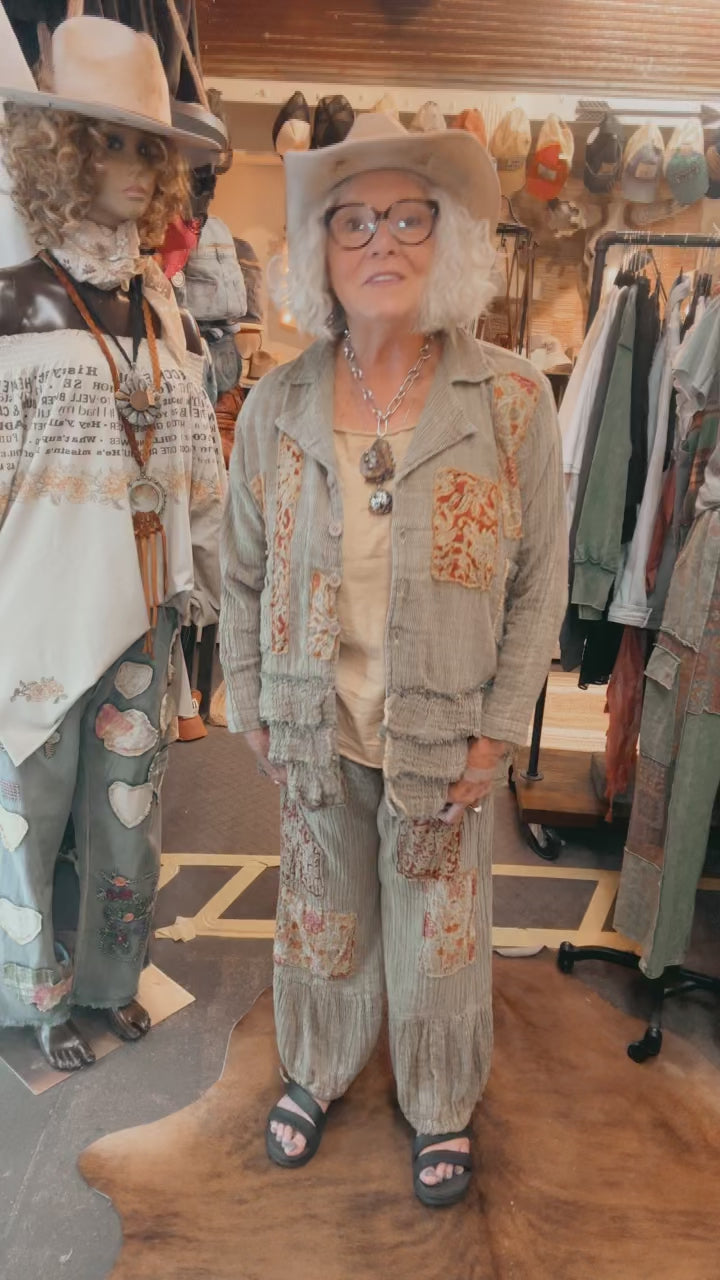 Patchwork jacket