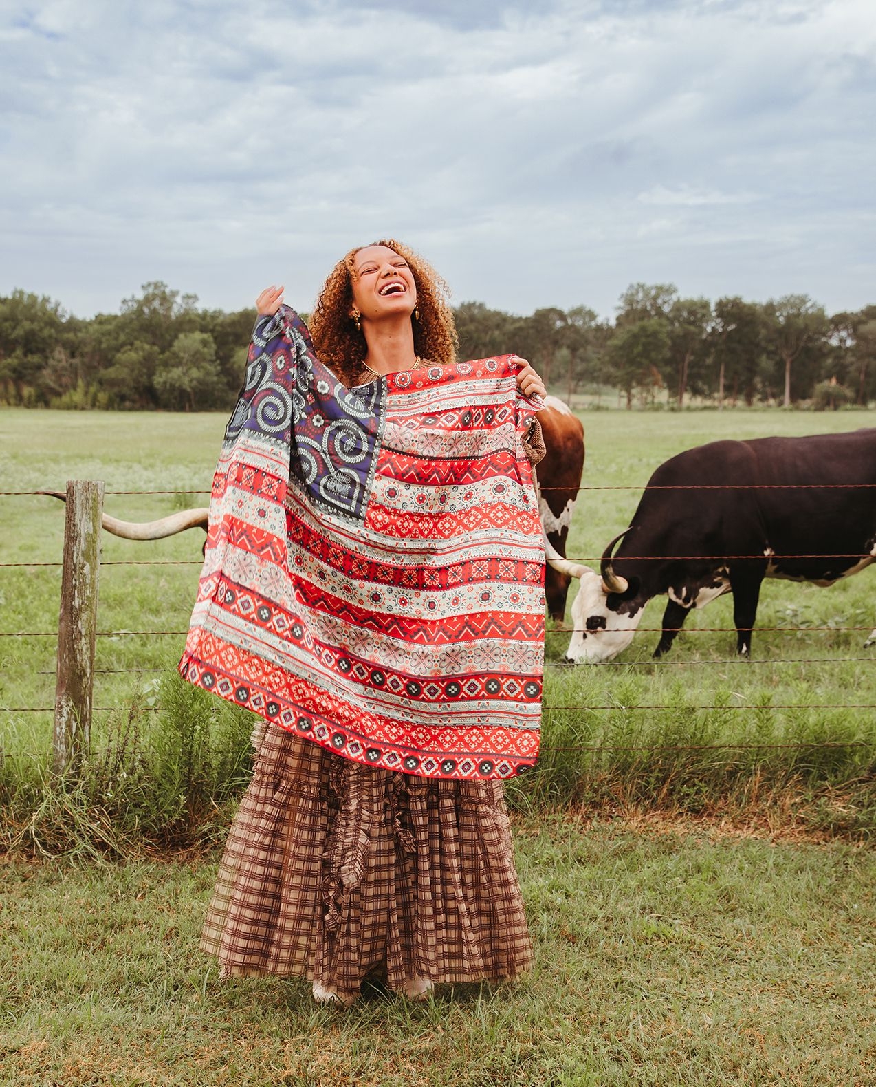 Boho Flag Wild Rag